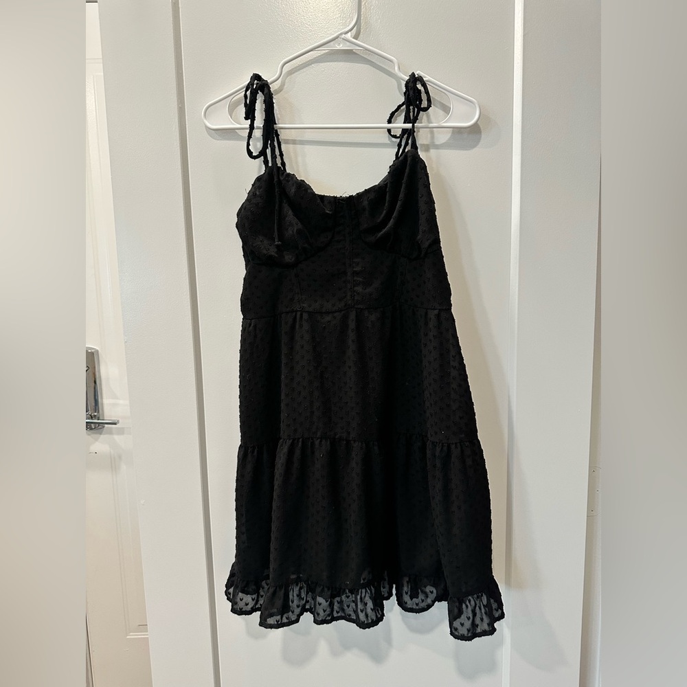 Wild Fable Black Textured Top
